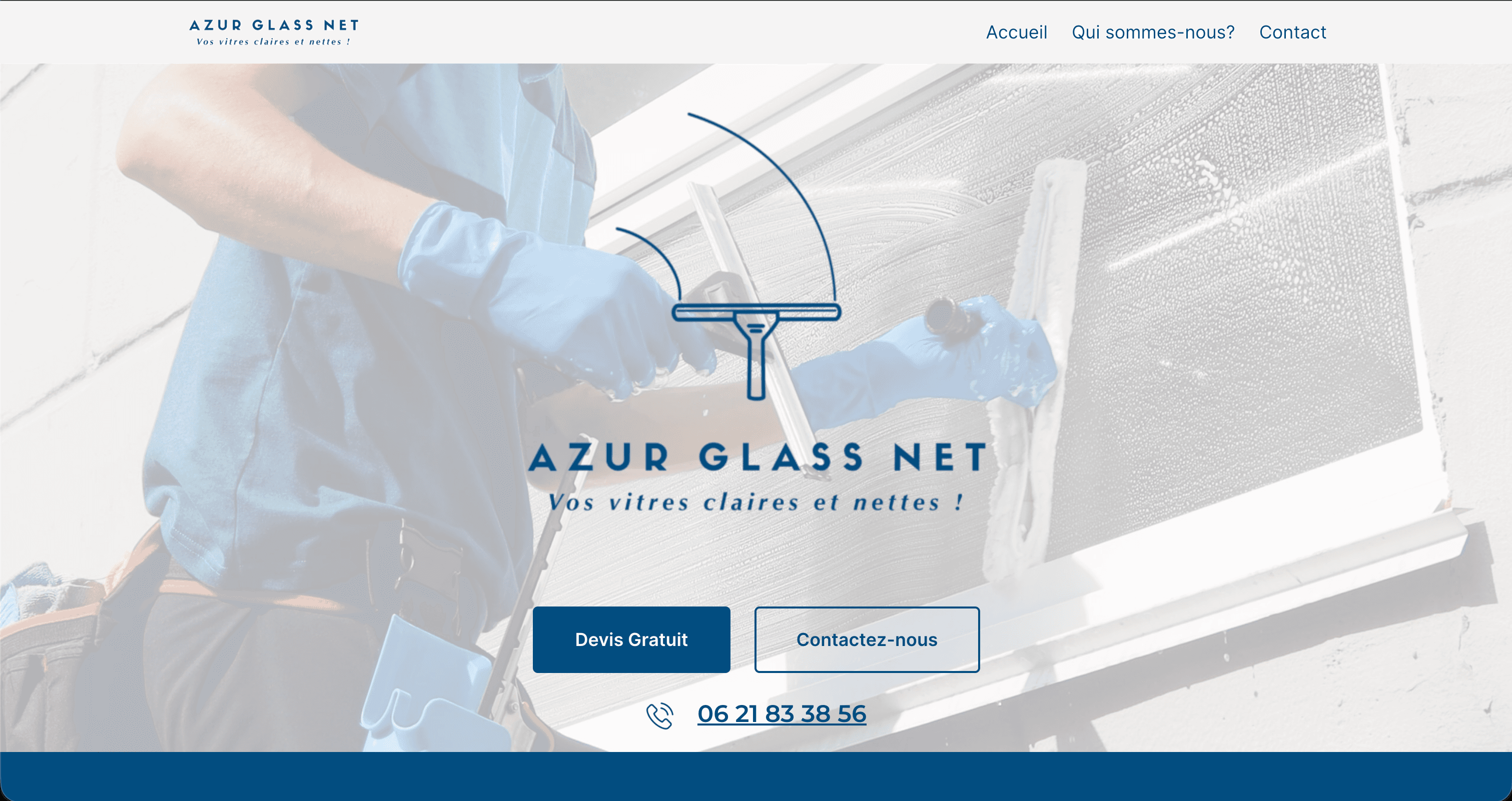 Site vitrine professionnel sous WordPress
